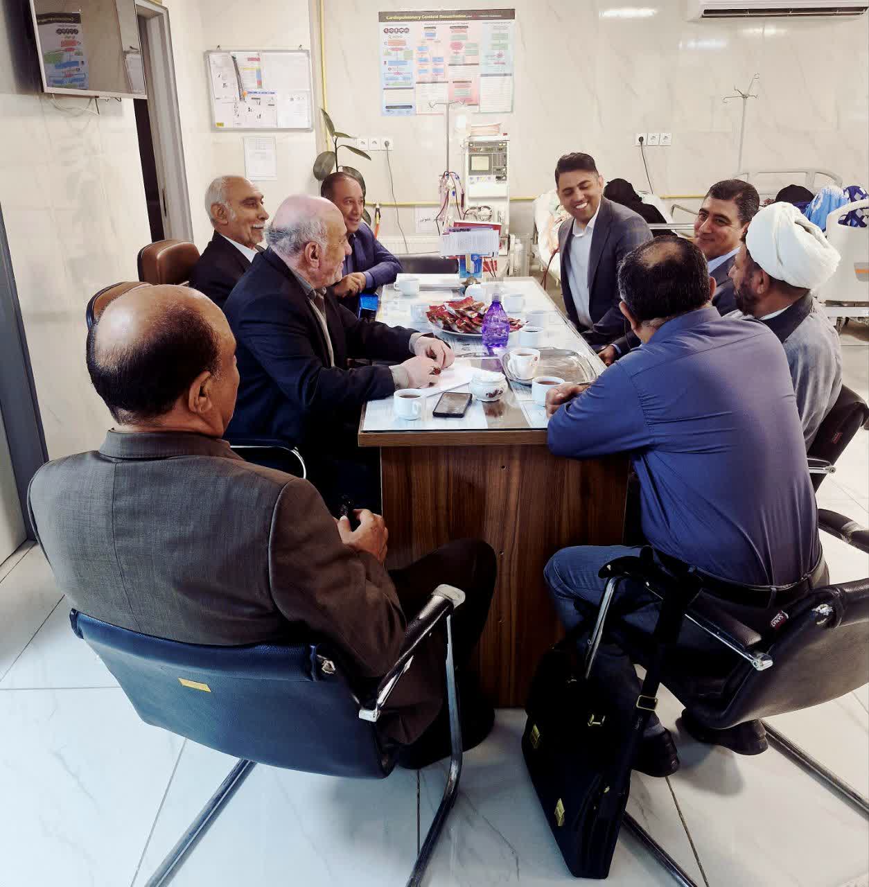 بازدید از مرکز دیالیز انجمن حمایت از بیماران خاص شهرستان قدس